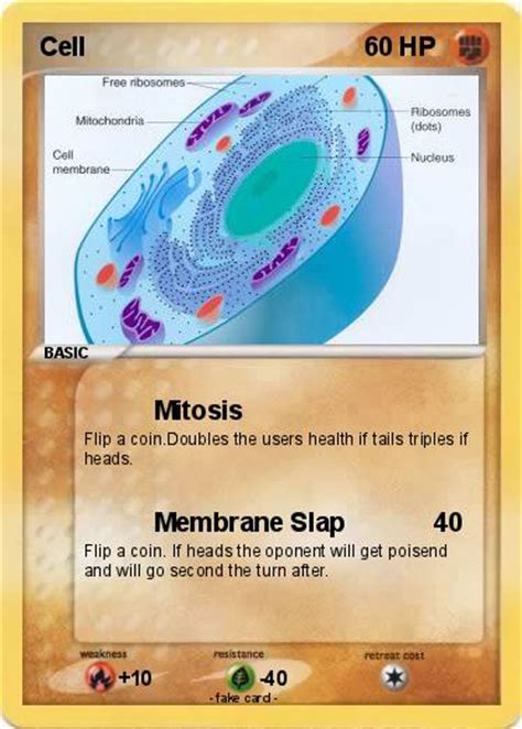 Pokémon Cell 573 573 Mitosis My Pokemon Card