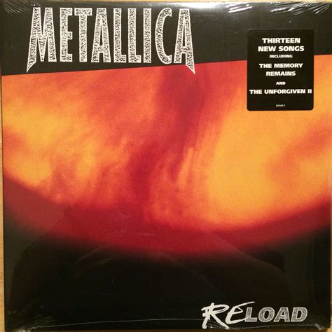 Metallica Reload Sealed Metallica Lp Albums Reloading Album Covers