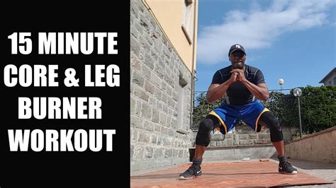 15 Mìnute Core Leg Burner Workout Level Medium Impact YouTube