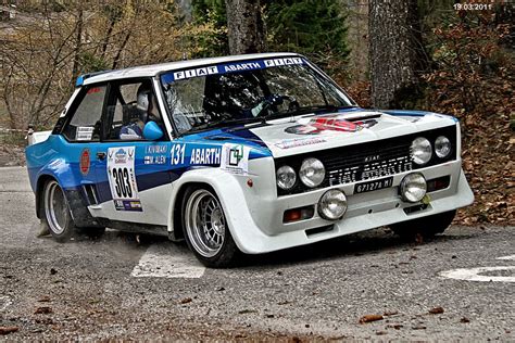 Fiat 131 Mirafiori Abarth 3 Rally Historic Valsugana 19032011 Rally Racing Rally Car Fiat