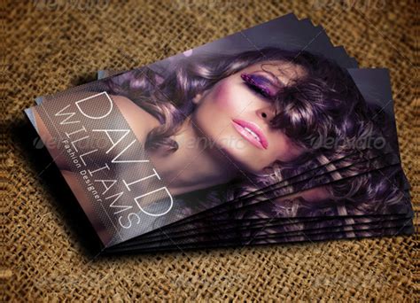 Fashion Model Business Cards