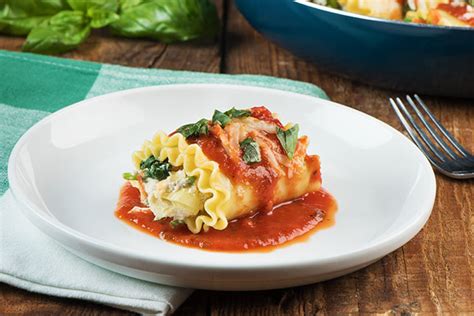 Spinach Artichoke Lasagna Roll Ups Kraft Recipes
