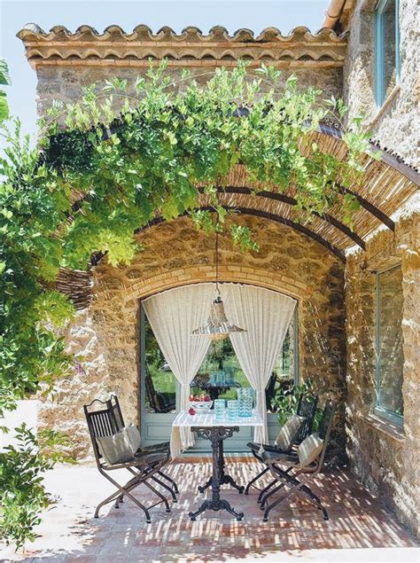 Decor And Recipes Inspiration Outdoor Dining Provence Cool Chic