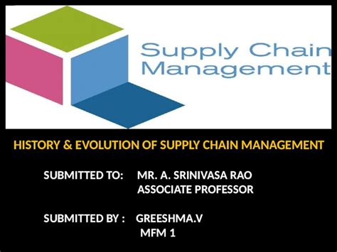 Pptx History And Evolution Of Supply Chain Managemant Dokumentips