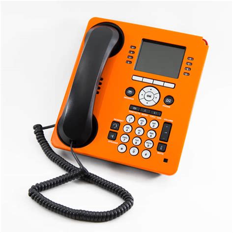 Pure Orange 9611 Desk Phone Designs