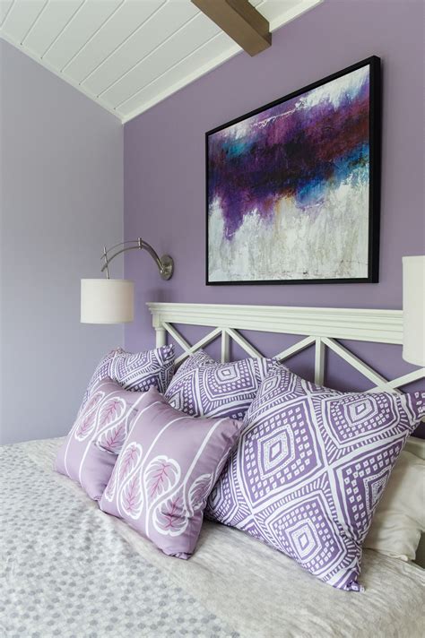 Lavender Bedroom Walls