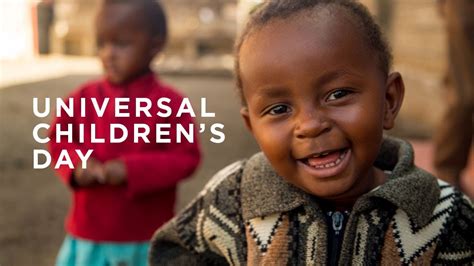 Celebrate Universal Childrens Day Compassion International Youtube