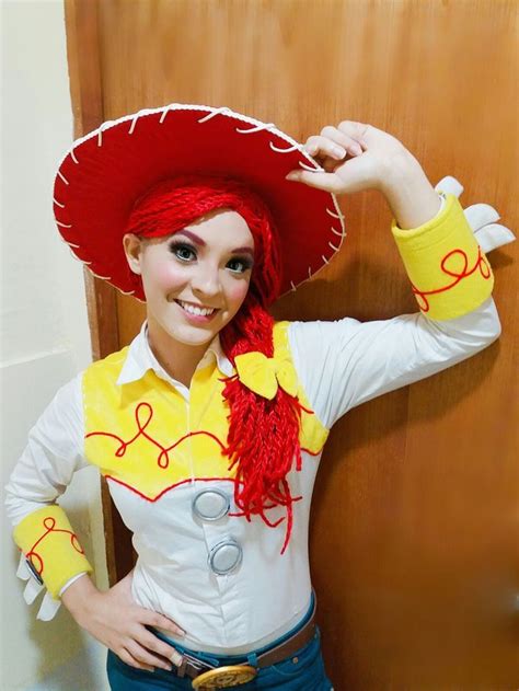 A Woman Wearing A Red Hat And Yellow Shirt