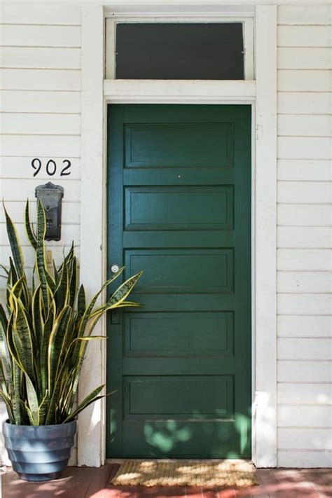 Green Front Door Paint Colors And Design Inspiration Christina