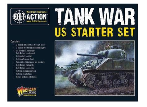 Buy Warlord Games Tank War Us Starter Set Bolt Action Wargaming