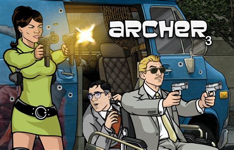 Agent Lana Kane Cyril Figgis And Ray Gillette Of Archer On Fx Click