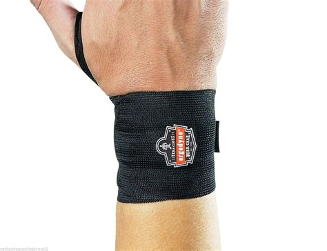 Ergodyne Wrist Wrap With Thumb Loop Large X Large 3 Wrist Wraps