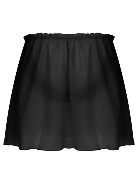 Mens Sissy Crossdresser Skirt Clear Sexy Lingerie Skirts Underwear Ebay