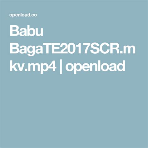 babu bagate2017scr mkv mp4 openload movies online movies ios messenger