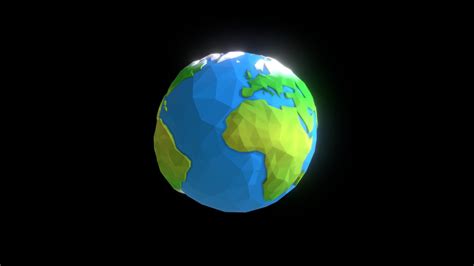 Planet Earth 3d Model By Maksim Batyrev C3posw01 C547788 Sketchfab