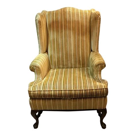 Ethan Allen Traditional Classics Wingback Chair Chairish