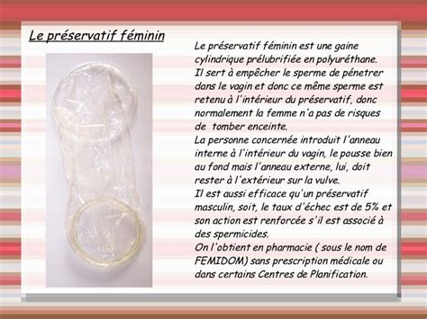Contraception Diaporama Du Groupe 1