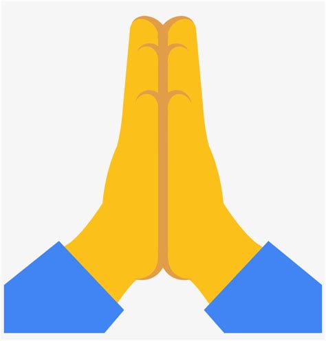 Prayer Hands Emoji Png Praying Hands Emoji Png X Png Download Pngkit