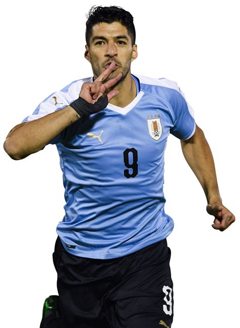 Luis Suarez Uruguay Football Render Footyrenders