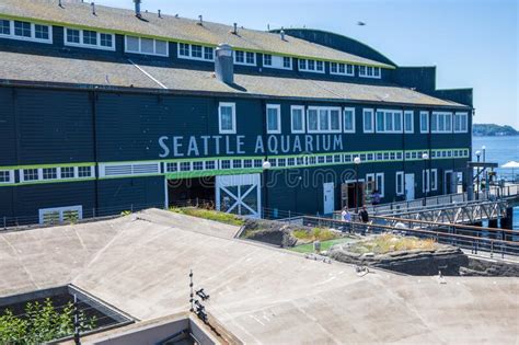 The Seattle Aquarium During Summer Editorial Photography Image Of