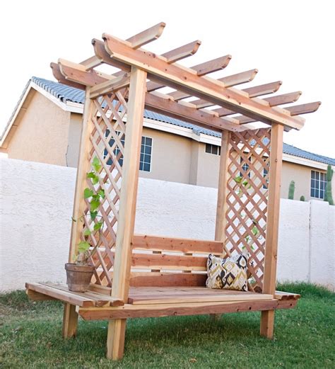 45 Garden Arbor Bench Design Ideas & DIY Kits You Can Build Over Weekend