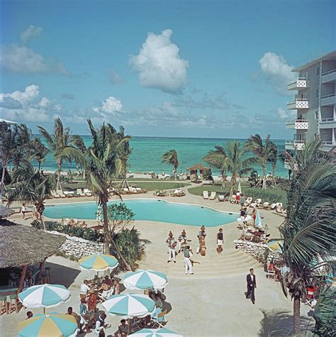Nassau Beach Hotel By Slim Aarons