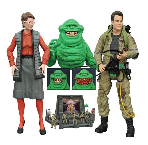 Slimer Janine And Ray In Ghostbusters Select Series 3 Previews World