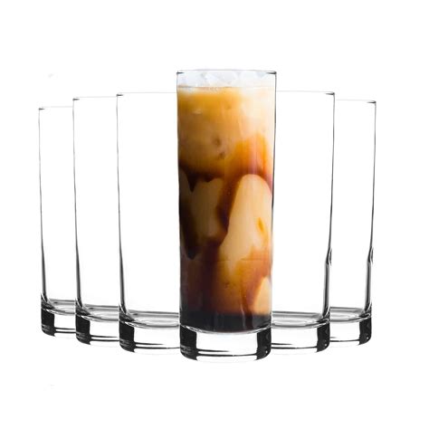 12x Ada Highball Bicchieri Moderni Vetro Long Drink Collins Cocktail Bicchieri 315ml Ebay