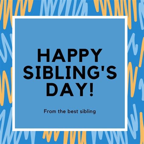 National Siblings Day 2023 April 10 Download Images Photos And
