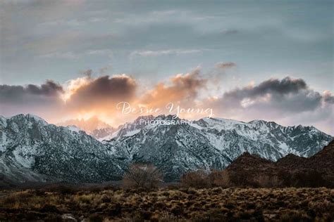 Sunset In Alabama Hills California Limited Edition — Bessie Young
