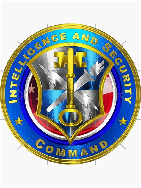 Us Army Intelligence And Security Command Sticker For Sale By