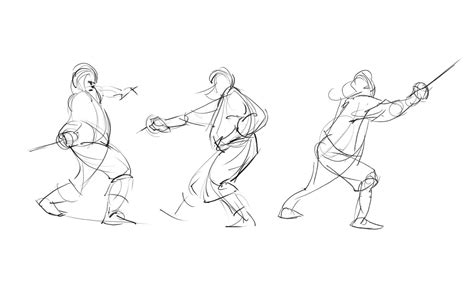 Sword Pose Drawing Reference And Sketches For Artists