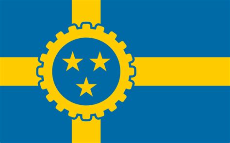 my take on flag of socialist sweden r vexillology