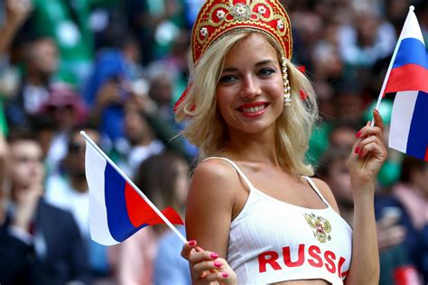 Meet Russias Sexiest Fan Who Is Storming The Internet With Her Pictures