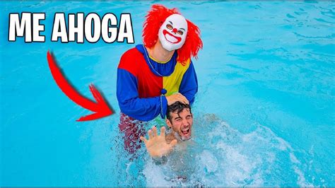 El Payaso Me Ahoga En La Piscina De La Mansion De Exi Esta Loco