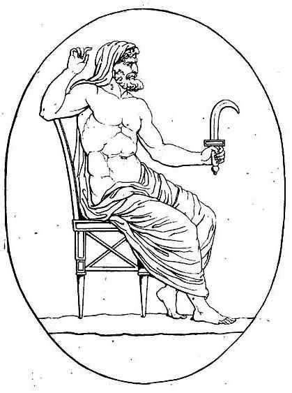 The Tale Of Kronos Ancient Art Art Mythology