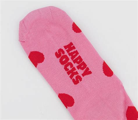 Happy Socks Heart Socks Pink Socks