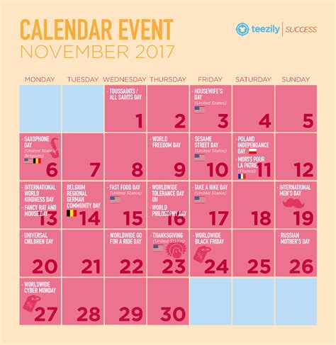 All The Important Events For November Event Calendar National Beer