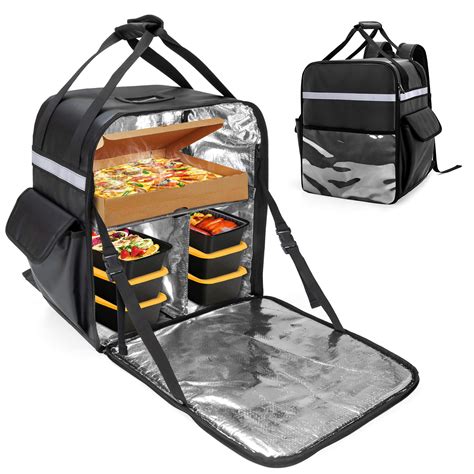 Buy Trunab Insulated Food Delivery Backpack With 2 Side Support Boards And Removable Inner
