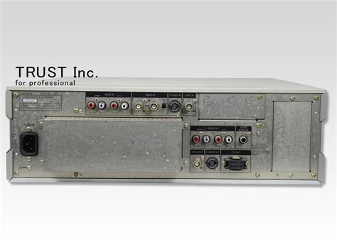 SVO-9600 / S-VHS Recorder【中古放送用・業務用 映像機器・音響機器の店 - トラスト株式会社】