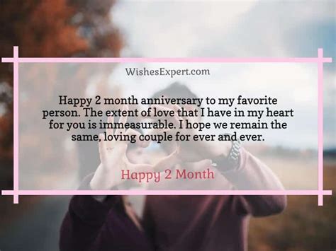 38 Happy 2 Month Anniversary Wishes And Messages For Lovers
