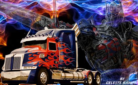 Optimus Prime Truck Wallpaper Wallpapersafari