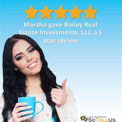 Marsha M Gave Bailey Real Estate Investments Llc A 5 Star Review On