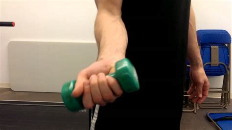Dumbbell Wrist Pronation Supination Youtube