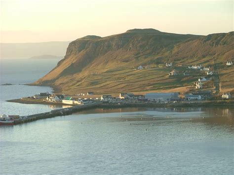 Uig Pier And Ferry Terminal © Dave Fergusson Geograph Britain And