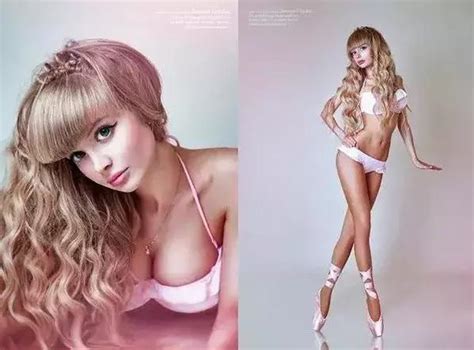 俄罗斯模特科诺娃成真人芭比 除了隆胸纯天然的 美帮网