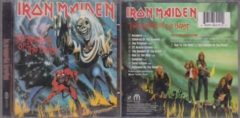 Iron Maiden Number Of The Beast 1998 Remastered Enhanced Cd Children Of