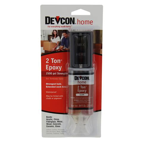Devcon 2 Ton Epoxy Syringe 84 Oz