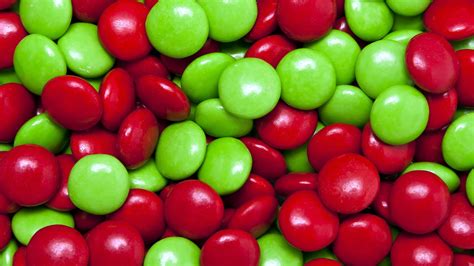 1536x864 Resolution Pile Of Red And Green Coated Chocolates Candies