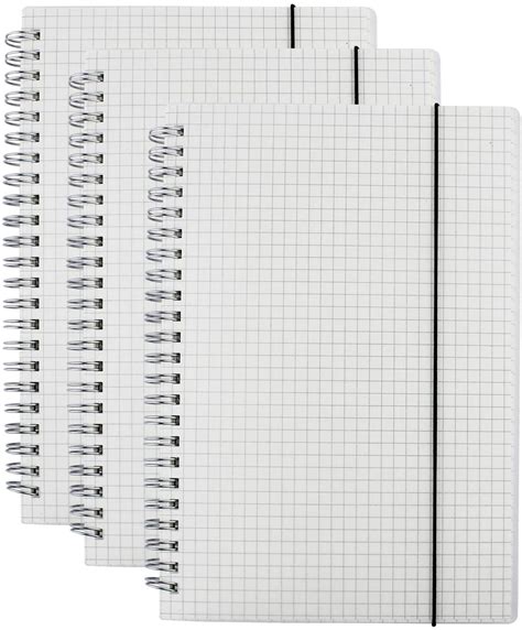 Mylifeunit Graph Paper Notebook Spiral Notebook With Grid Paper 80